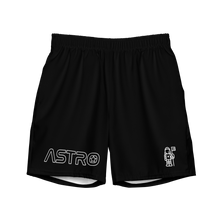 Load image into Gallery viewer, Astro Classic Black Swim Shorts
