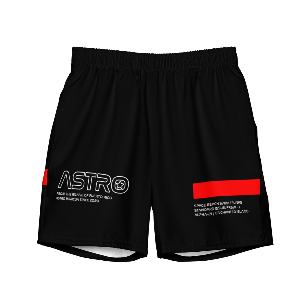 PRSW-1 Black Swim Shorts