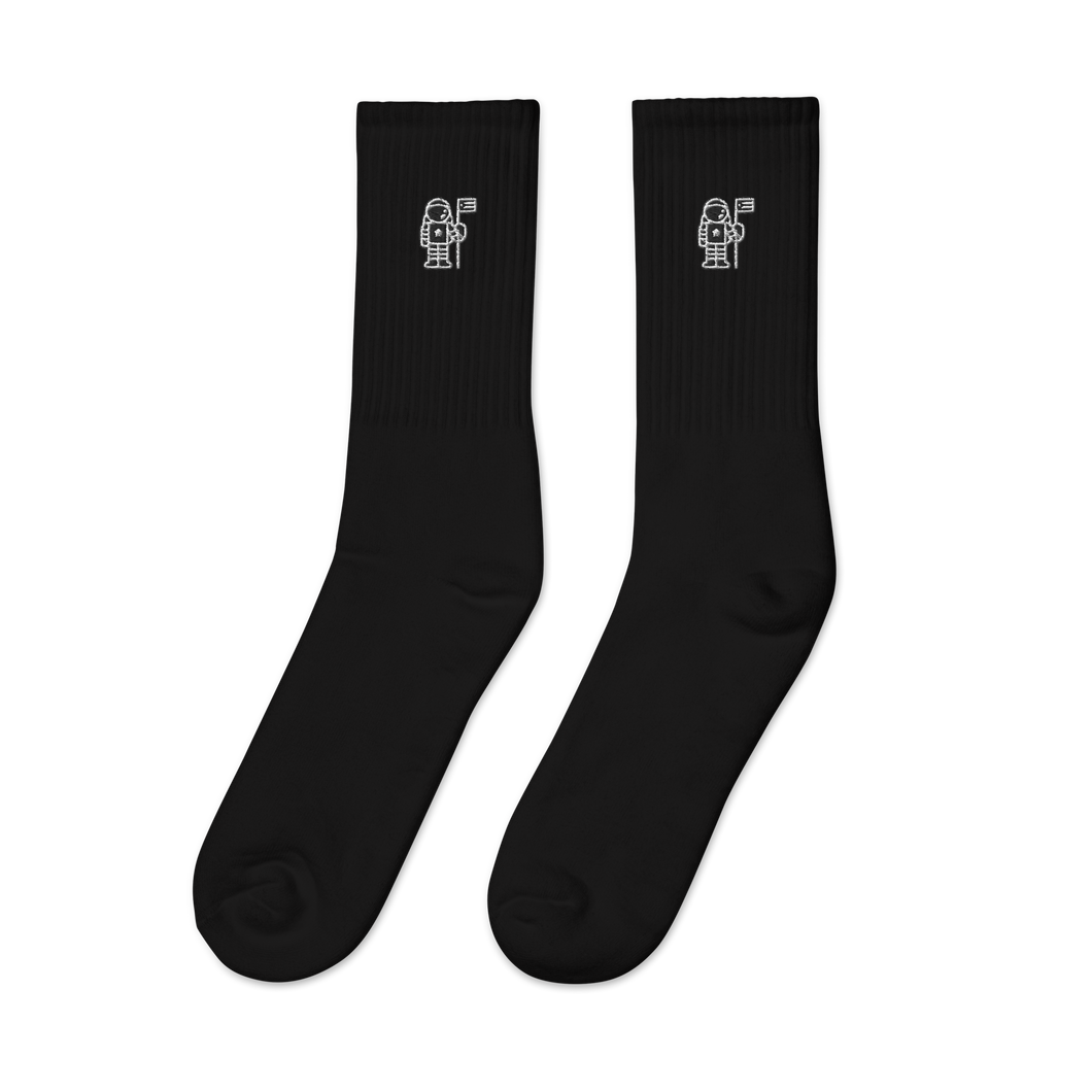 Astro Embroidered Socks