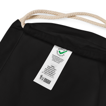 Load image into Gallery viewer, Astro Boricua Organic Cotton Drawstring Bag
