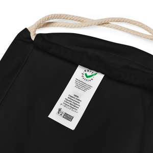 Astro Boricua Organic Cotton Drawstring Bag