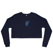 Load image into Gallery viewer, Astro Embroidery Winter Edition Crop Sweatshirt
